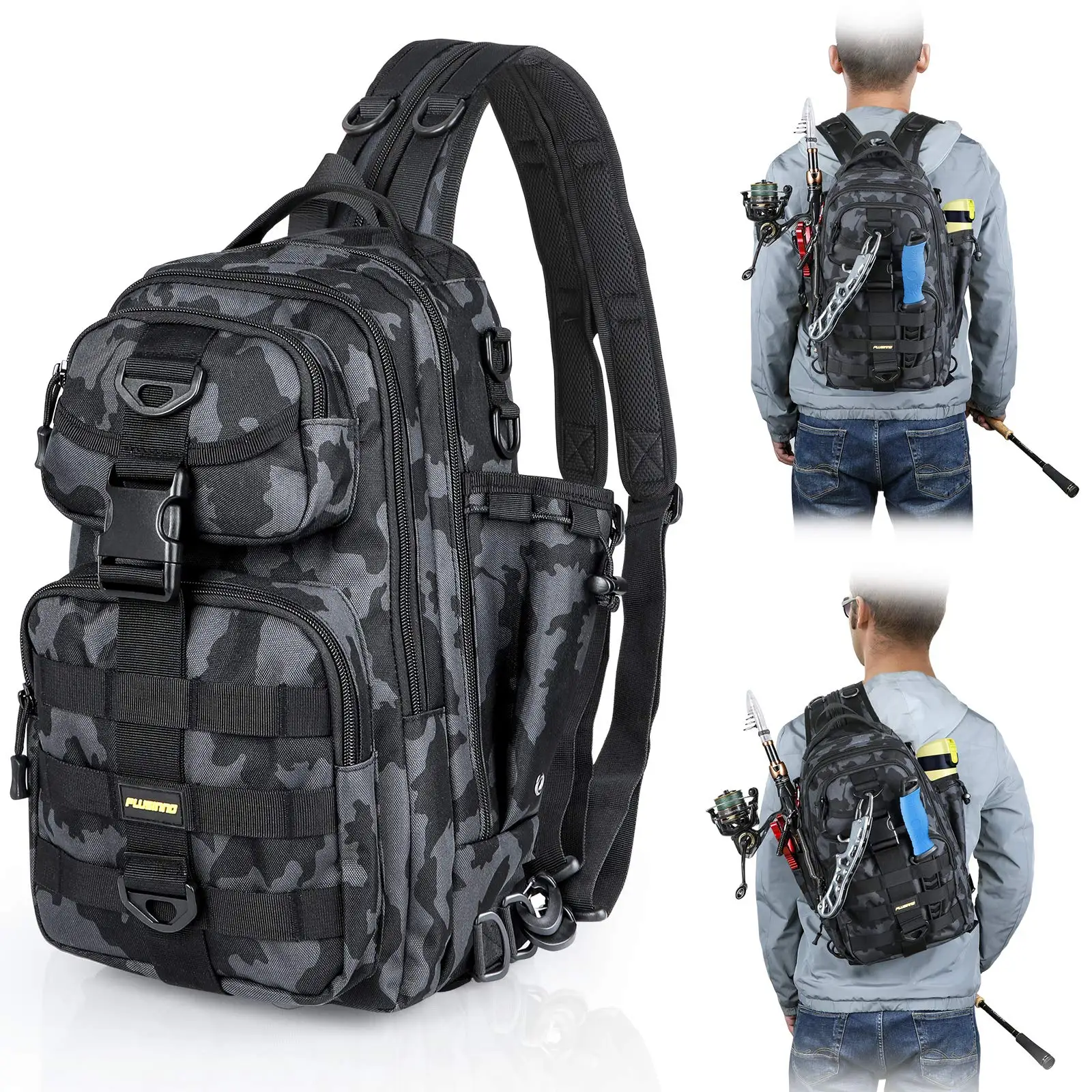 Outdoor Fishing Backpack Hunting Camping Waterproof Tackle Lure