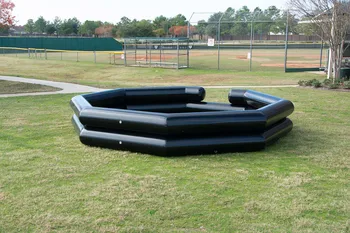 Inflatable Gaga Ball Pit PVC Portable Gagaball Court for Indoor Outdoor School Family Activities Inflatable Sport Games