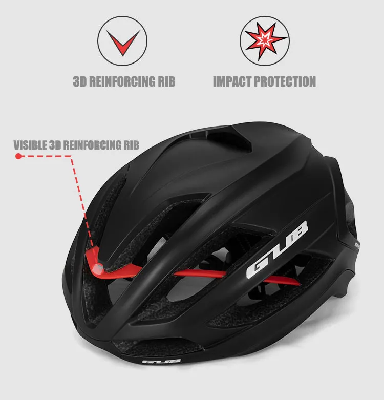 GUB 3D Skeleton Bike Helmet Mtb Road 