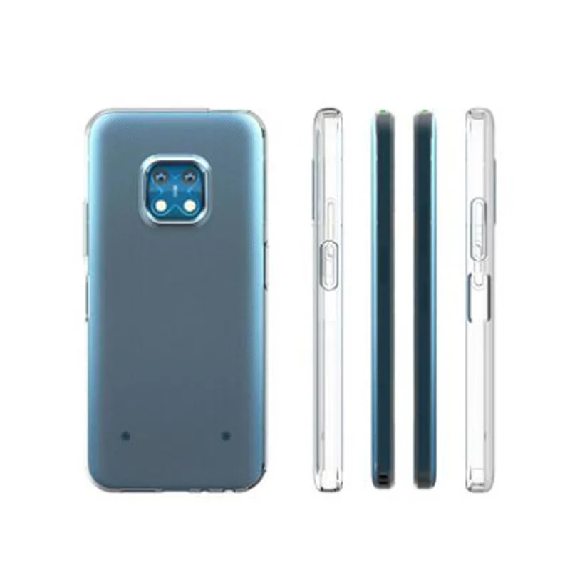 Soft Silicone Tpu Ultra Thin Transparent Case For Nokia Xr20 Nokiaxr20 6.67" 2021 Shockproof Back Phone Cover
