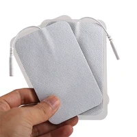 Silicone Gel Electrode Pad Units White Cloth Massage Digital Therapy Machine Acupuncture Physiotherapy Massager for Slimming 1