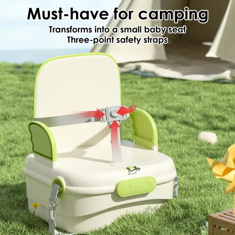 Portable Baby Dining Chair Multi-functional Carrying Diaper Tote Bag Mom Backpack Baby Bottle Diaper Bag Large Capacity Handbag