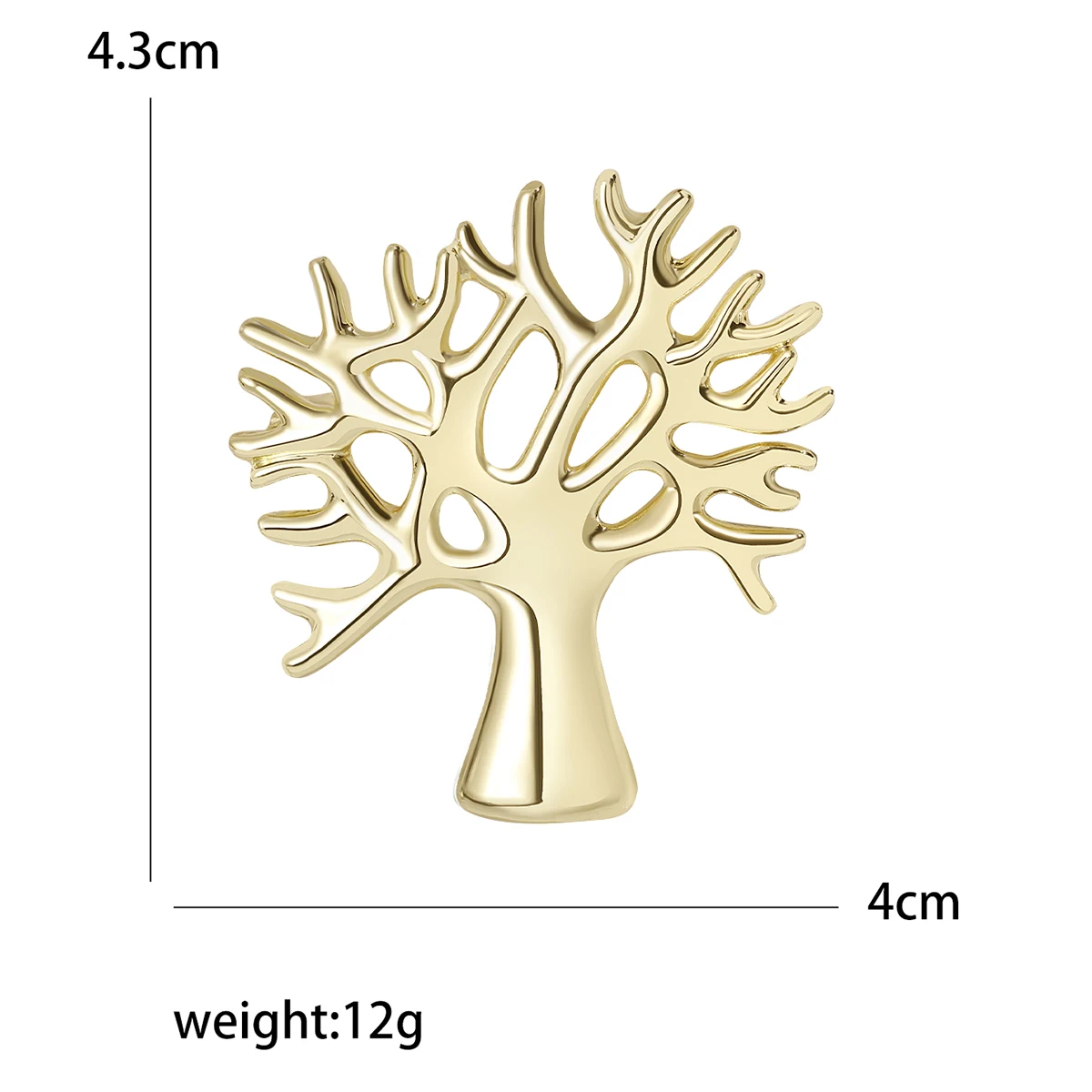 Luxus Emaille Glücksbaum Broschen für Frauen Unisex Perle Pflanze Pins Casual Party Zubehör Mode Geschenke Freunde Dekoration – Detail 7