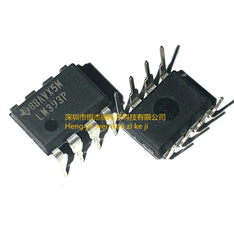 

10PCS/ New original imported LM393P LM393 in-line DIP-8 low power voltage dual comparator