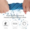NEW Ice Silk Cooling Towel Fitness Fast-drying Towel Summer Ice Cooling Color Bag Independent Packaging Sports 2