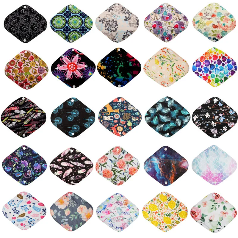 1 S BAMBOO Panty Liner Cloth Menstrual Pad Sanitary Reusable Washable