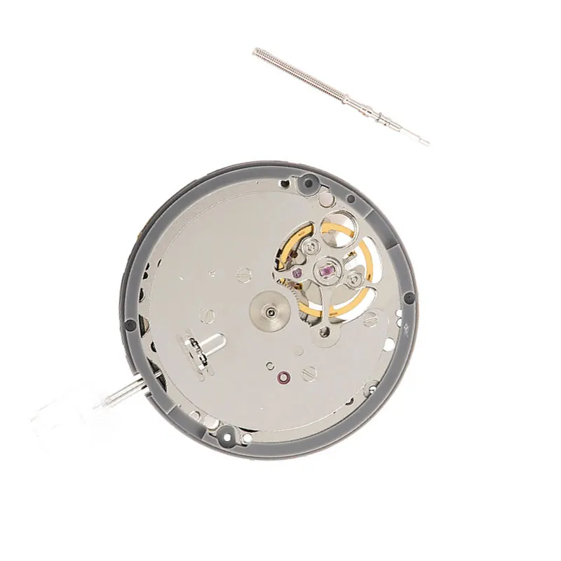 black NH38 Japan Genuine Automatic Mechanical Movement High Accuracy 24 Jewels Mod Watch Replacement NH35A Date at 3:00 watch movement