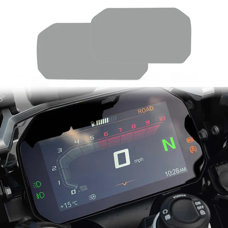 Motorcycle Dashboard Cluster Scratch Protection Film TPU Screen Protector BMW R1250GS R1250R R1250RS S1000RR-motorcycle screen protector