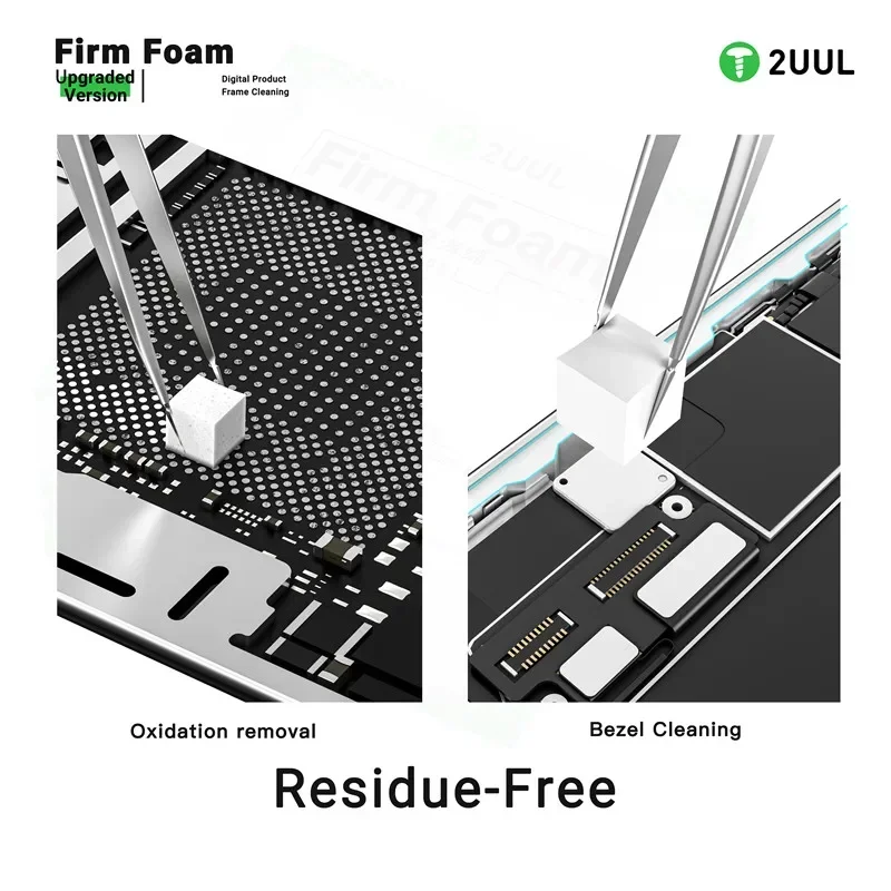 2UUL SC07 LCD 화면 청소 스폰지 잔류 물 없음 전화 화면 PCB 마더 보드 후면 유리 카메라 솔더 플럭스 오일 프레임 청소 도구