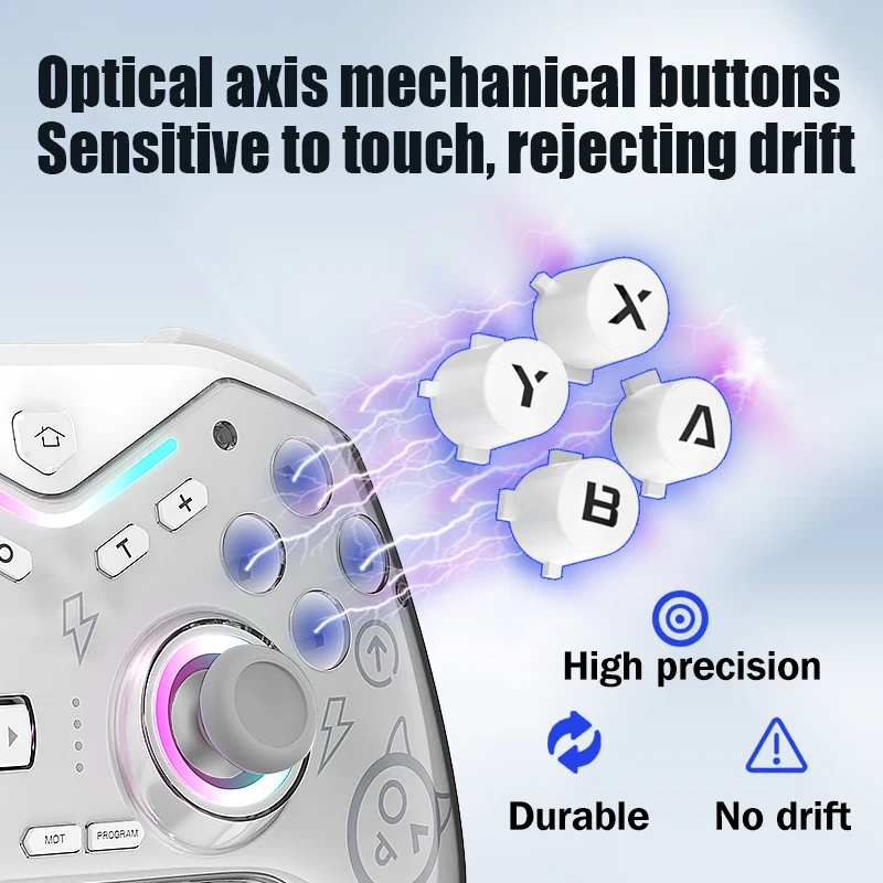 CM-619 switch game controller supports IOS/Android/PC dual motor