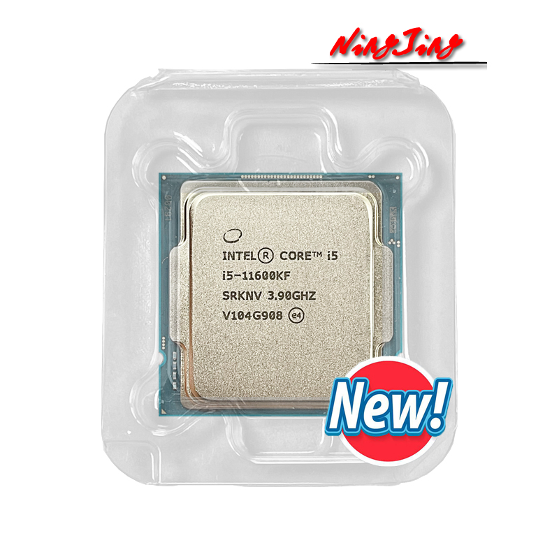  Intel Core i5-11600KF NEW i5 11600KF 3.9 GHz Six-Core Twelve-Thread CPU Processor 125W LGA 1200 new but no fan 