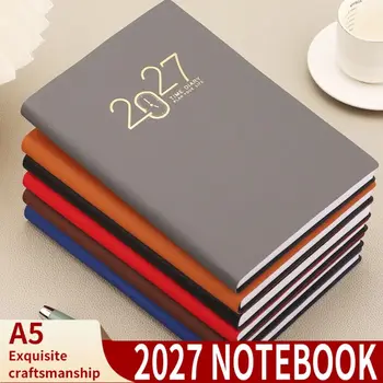 Agenda Planner A5 2027 di Alta Qualità con Pagine di Pianificazione Mensile e Settimanale, Libro Efficiente per Studenti in Inglese