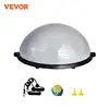 VEVOR 23/26 inch Half Exercise Ball Trainer Balance Ball Trainer 660lbs Capacity Stability Ball Yoga Ball with Resistance Bands 1