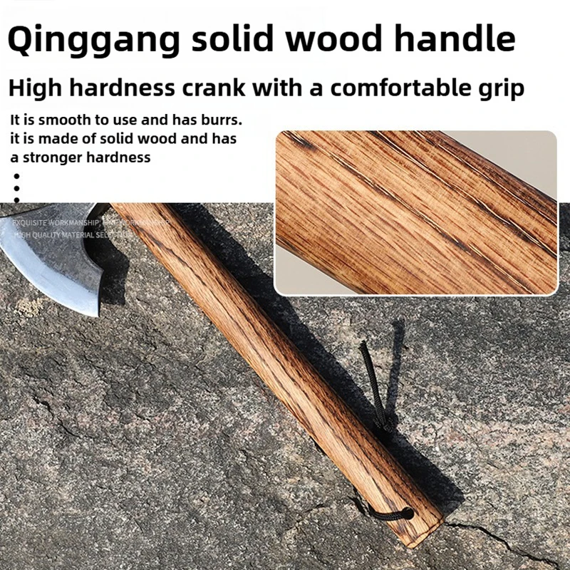 Outdoor Axe Multifunctional Hatchet for Lumberjack Professional Portable Tactical Ax Hand Tools Survival Stuff Camping Supplies 5