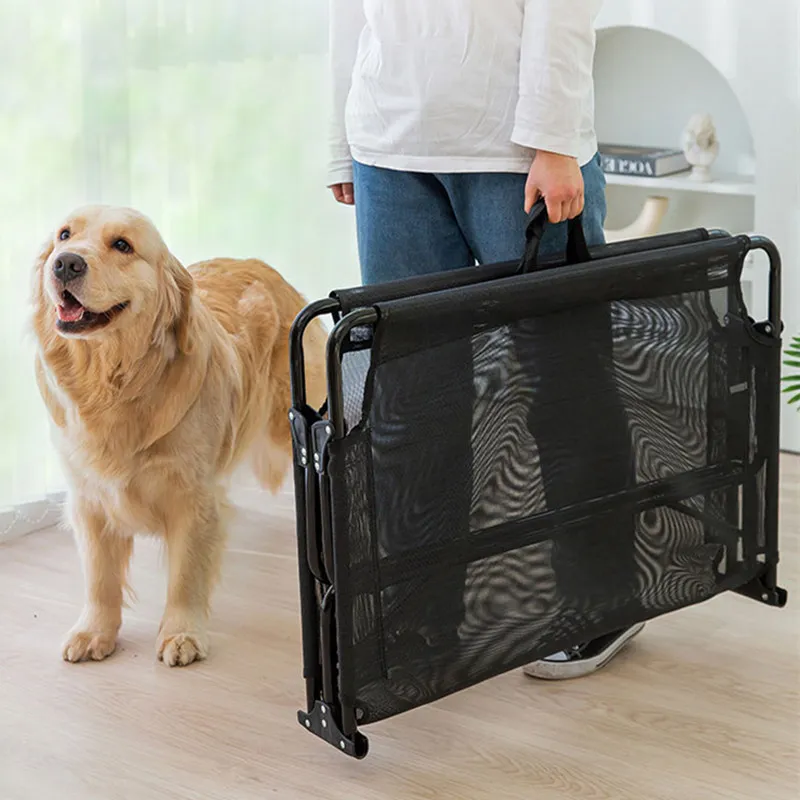 Dog Bed Breathable Dog Beds for Large Dogs Camping Sleeping Mats Kennel Anti-moisturizing Chew Proof Dogs Bed Foldable Kennel