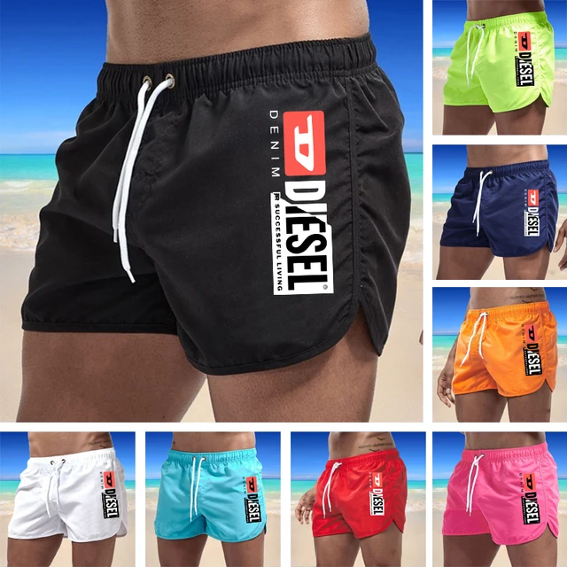 Роскошные быстросохнущие летние мужские пляжные шорты с принтом, пляжные трусы для мужчин, плавки, Шорты для плавания, пляжная одежда для мужчин 1