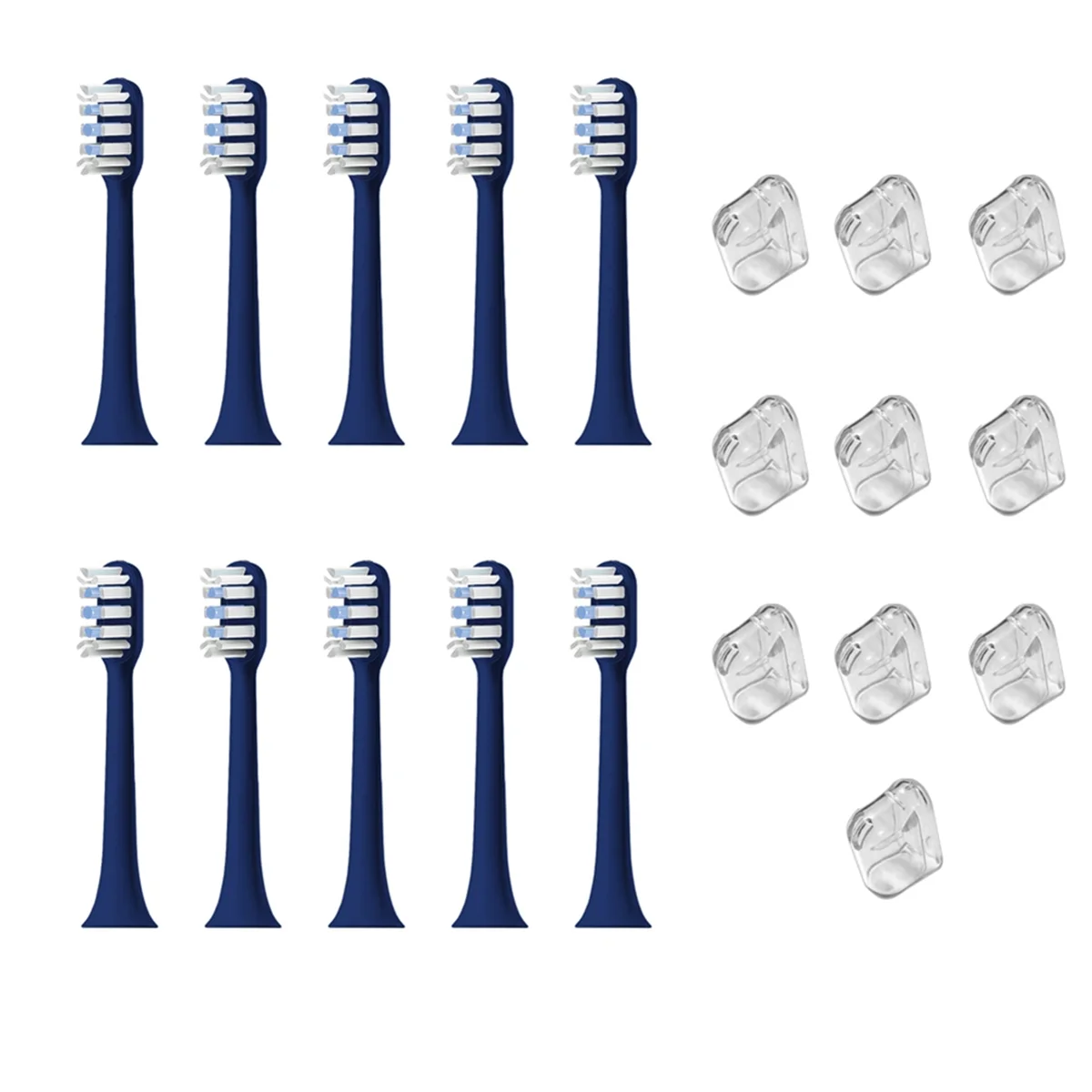 Cabeças Elétricas da Escova do Dente Substituição para Mijia T301 Mes605 T302 Mes608 T501 Mes607
