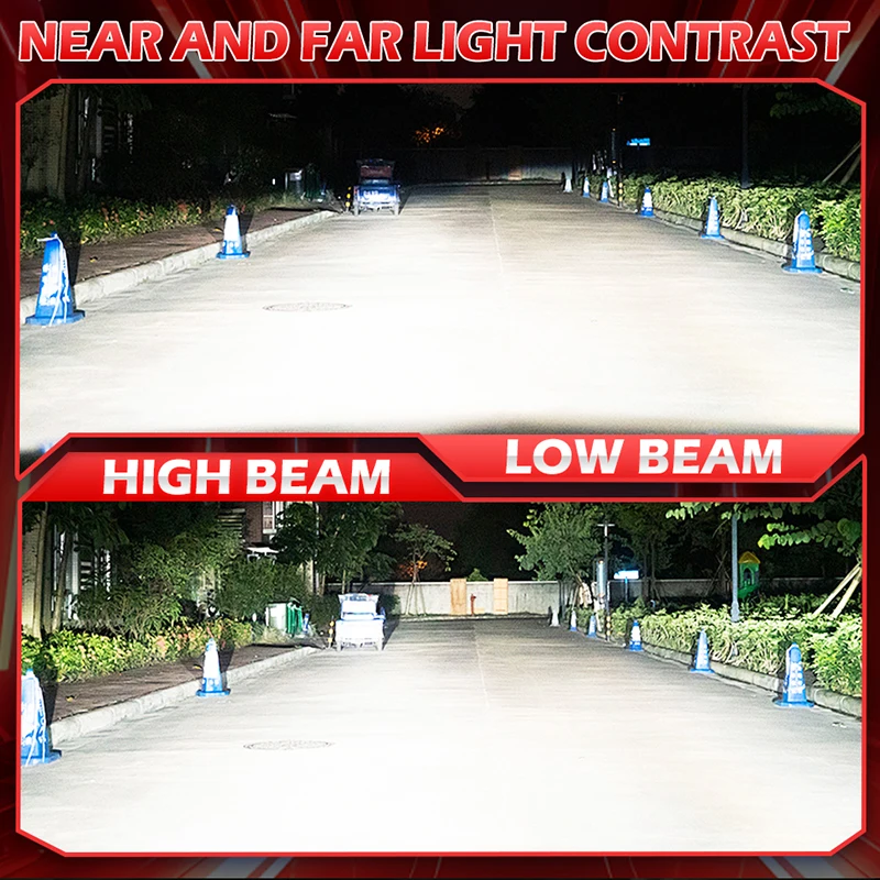 D1S D3S LED 자동차 헤드라이트 전구 4800W 6000000LM D3S LED CANbus D8S 자동차 램프 HID 크세논 업그레이드 키트 1:1 오리지널 플러그 앤 플레이