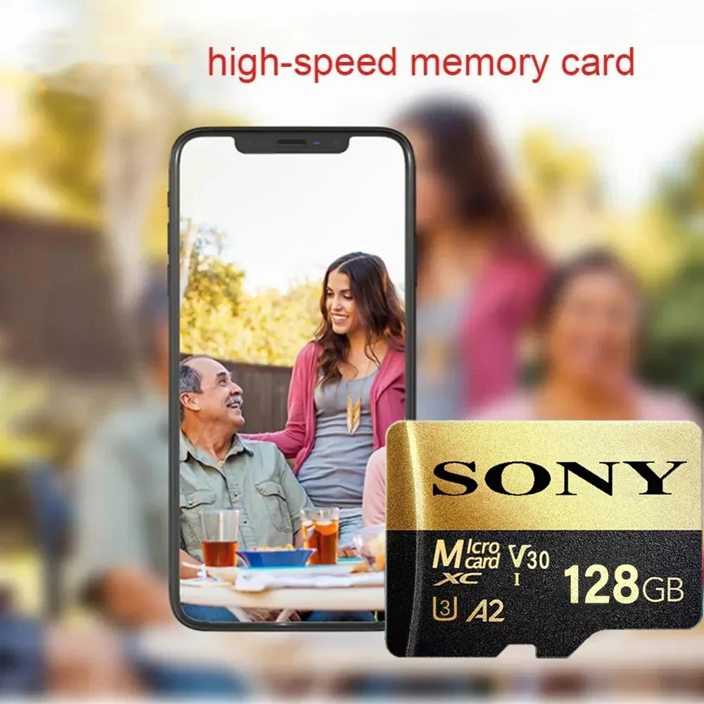 Sony Memory Card 32GB/SDHC 64GB/128GB/256GB/512GB SDXC Micro SD/TF Flash Cards MicroSD UHS-1 For Phone Drone Camera