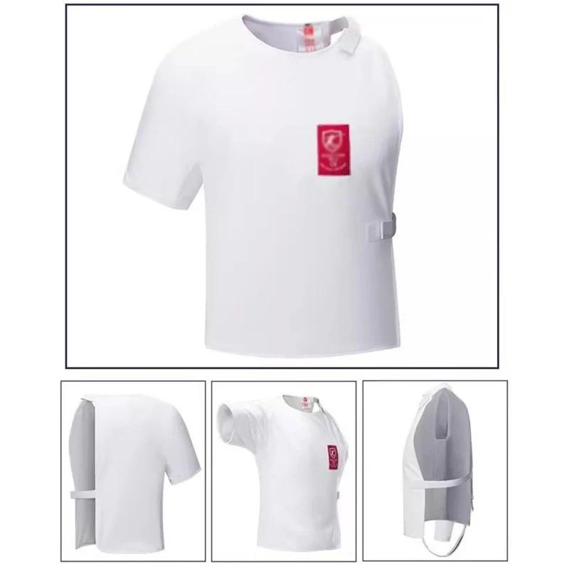 Children Adult Fencing Vest 350N Fencing Equipment Protective Suit Unisex Underarm Protector fencing chest protector