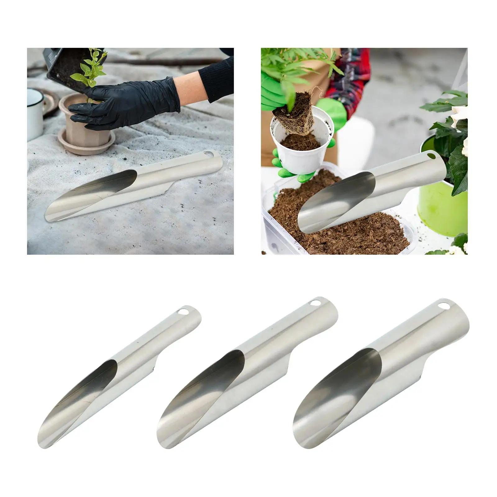 정원용 손도구 세트: 손삽, 양동이, 화분, 비료, 밀가루 등을 들이기 위한 도구