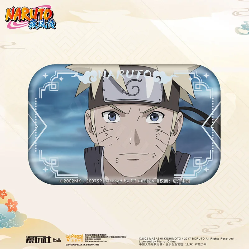 Officially Licensed Naruto Character Cosplay Square Badge