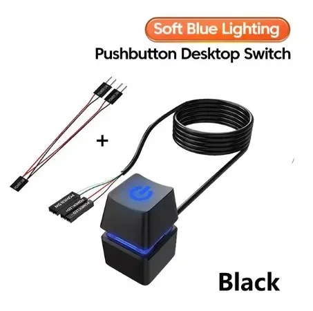 LED Computer Power Switch Extension Cable