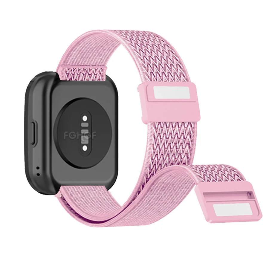 Elastic Nylon Loop Strap with Magnetic Buckle