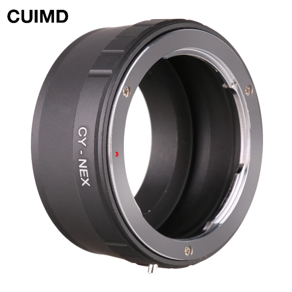 Cy-Nex Anello Adattatore Per Obiettivo Contax Yashica Cy Per Fotocamere Sony E Mount Nex-3 5C 5N 5R Nex