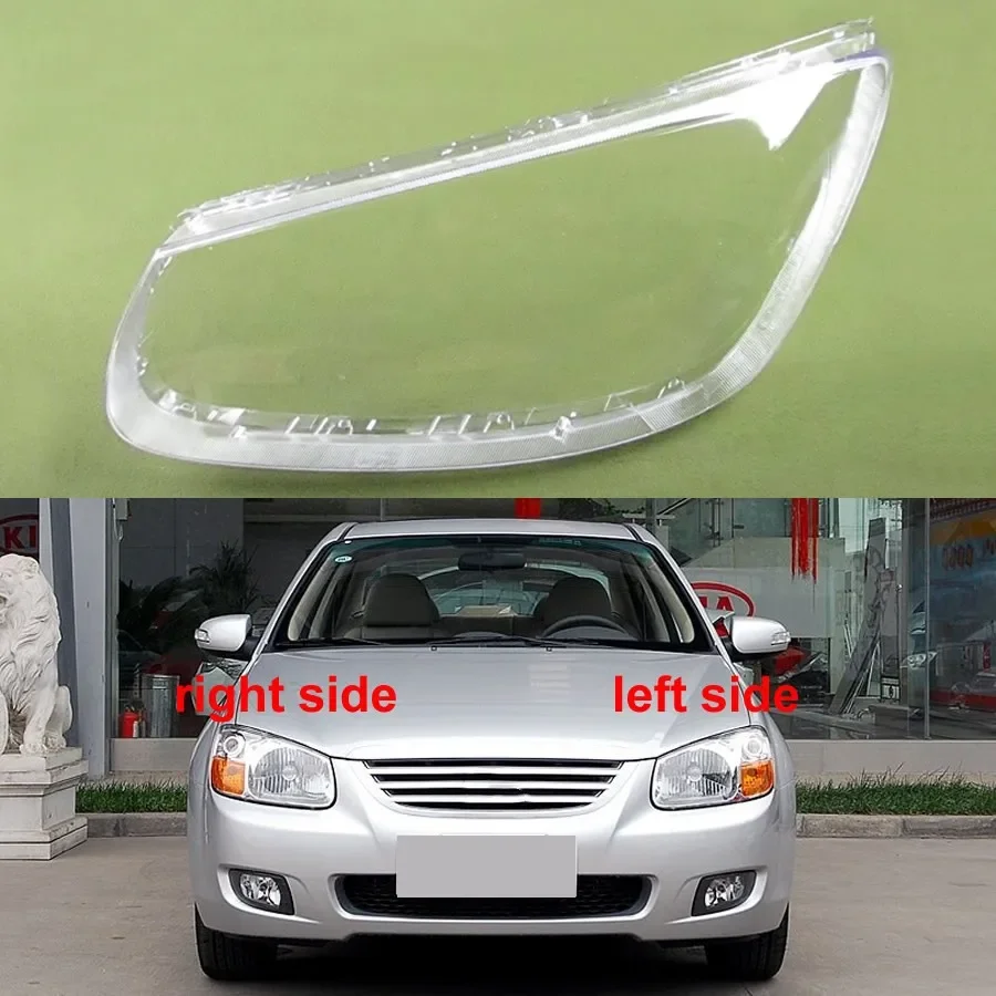 

Front Headlight Cover Lampshade Lamps Headlamp Shell Plexiglass Replace Original Lens For Kia Cerato 2008 2009 2010 2011 2012