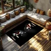 Door Mat Anti-Slip Kitchen Bedroom Handmade A-Akatsuki Anime Tufted Rug Carpet Living Room N-Narutos Entrance Decoration 4
