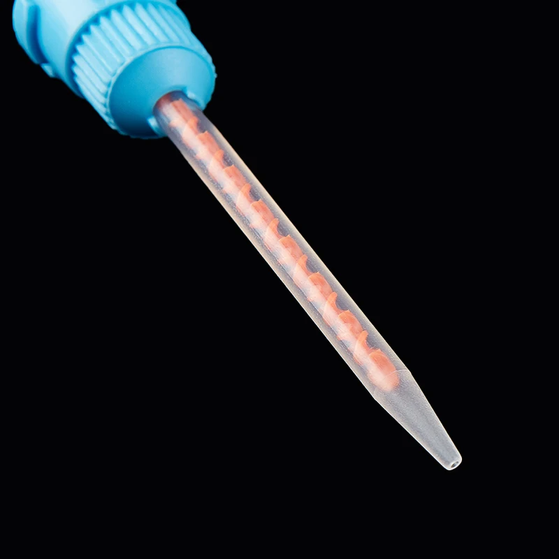 Dental Mixing Tips Impression Materials Lab Denture Laboratory Color Tubes Disposable Silicone Rubber 50pcs/Lot