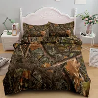 Camouflage Soldier Campus Duvet Cover Set EU Single Double King US Twin Full Queen Cal Children Bed Linen Set 1