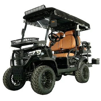 New Designed Factory Price 5000W/7000W Electric Golf Buggy  2 4 6 8 Seater 60V 72V Lithium Battery  Electric Golf Cart