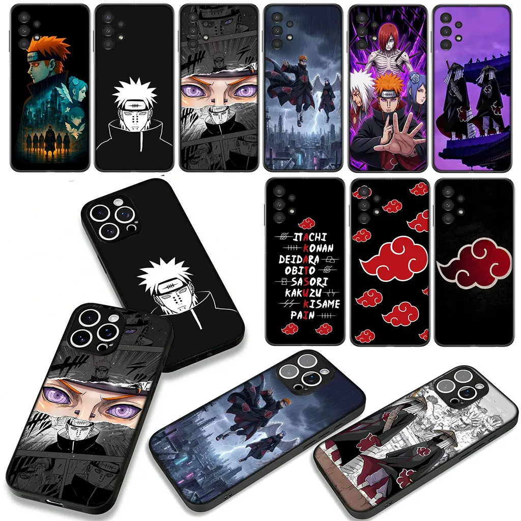 Akatsuki Naruto Poster Design Phone Cover Case