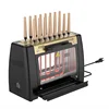 220V/1200W Houshold Small Type Electric Barbecue Machine Korean  Rotating Kebab Machine Skewer Machine Smokeless Healthy 5