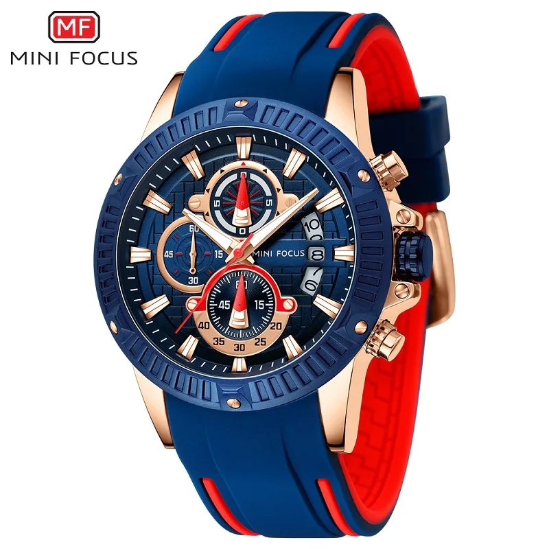 MINI FOCUS Quartz Watch for Men Waterproof_voghion.com