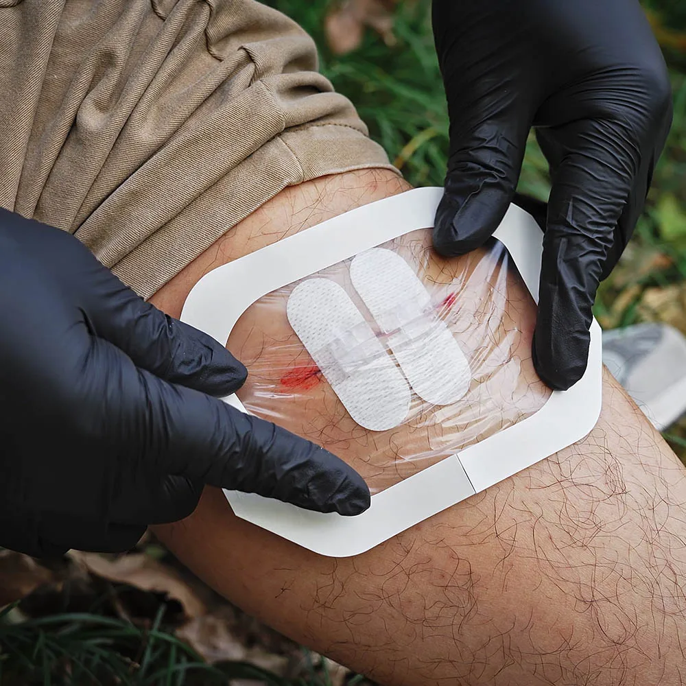 RHINO RESCUE Cut Care Kit-Zip Stitch Wound Closure Strips for Cut Care Device Home Camping