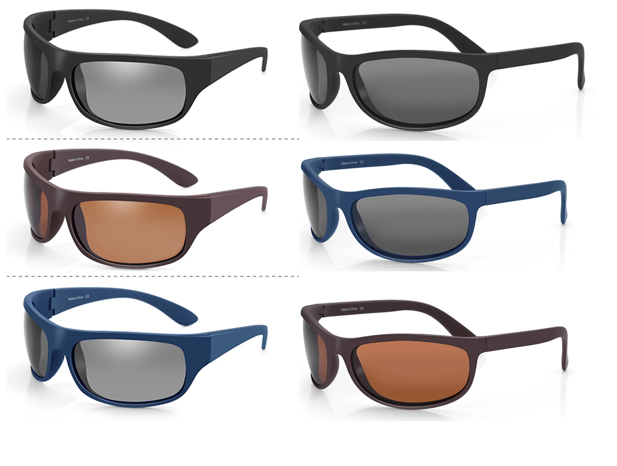 ZENOTTIC Polarized Cycling Sunglasses for 2024 Men TR90 Driving Shades UV400 Travel Classic Goggles Sport Sun Glasses