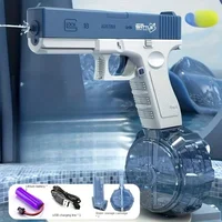 Rechargeable Electric Burst Water Gun - Perfect Summer Water Play Toy for Kids 5+! Christmas, Halloween, Thanksgiving Gift 1