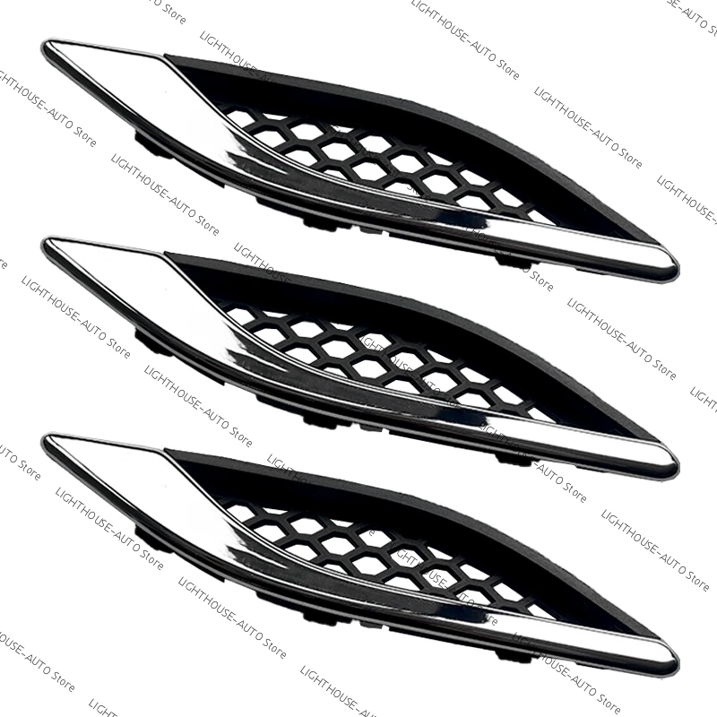 Front Side Grille Air Intake Fender Vents Grill For Maserati Ghibli 2014-car exterior accessories car grill mesh grille braces