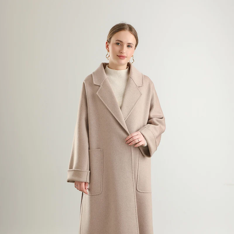 

Soft lightweight reversible tweed coat