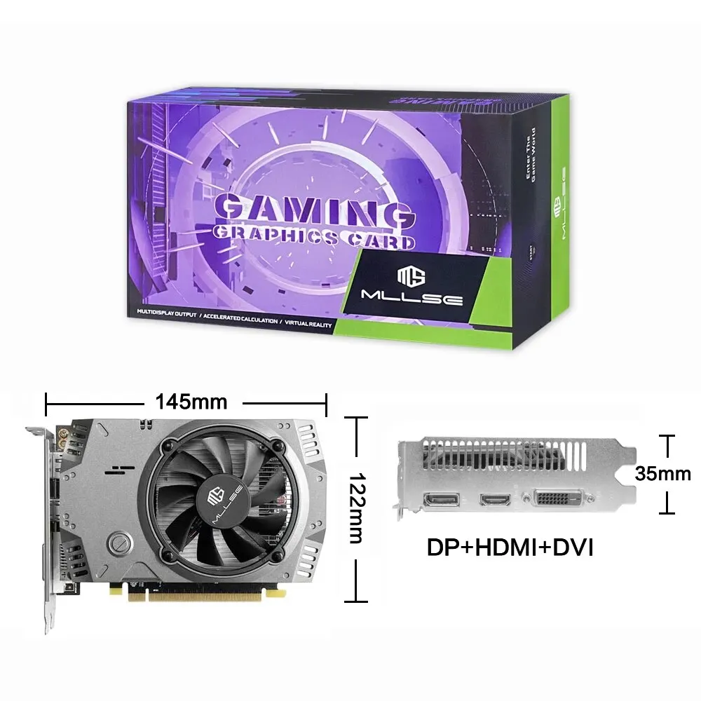 Рисунок 5 - MLLSE AMD RX 550 4 ГБ Видеокарта