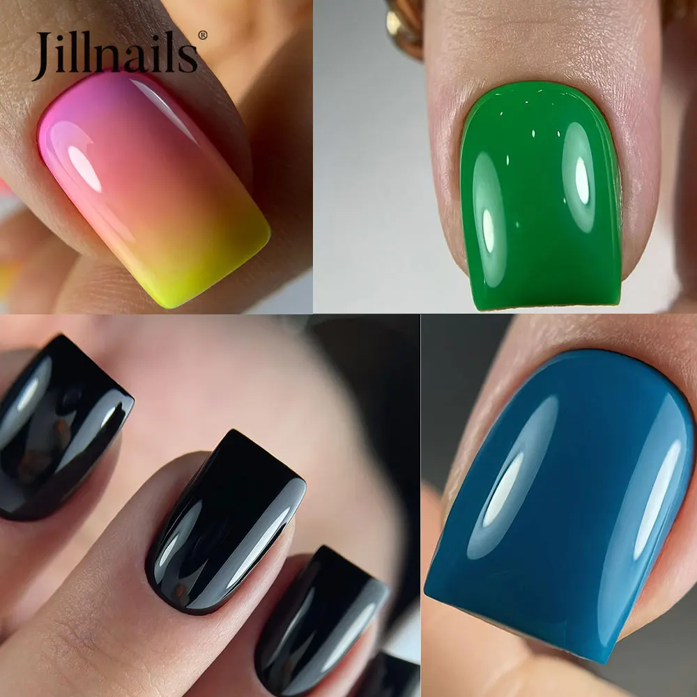 Jillnails No Wipe Top Coat UV Nail Gel  Polish Non Sticky Topcoat 10ml 4