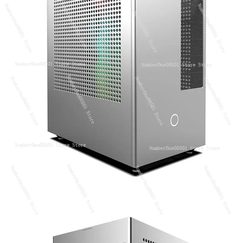 Lzmod mini F1-1U 2.0 ITX Dual-Slot Discrete Graphics Case – Compatible with Colo