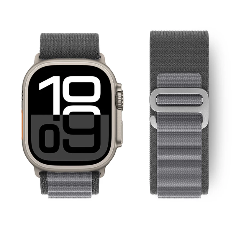 Premium Alpine Loop Strap for Apple Watch - Durable and Stylish Correa Bracelet