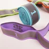 Yoga Pull Strap Belt Polyester Latex Elastic Latin Dance Stretching Band Loop Yoga Pilates GYM Fitness Exercise Resistance Bands 2