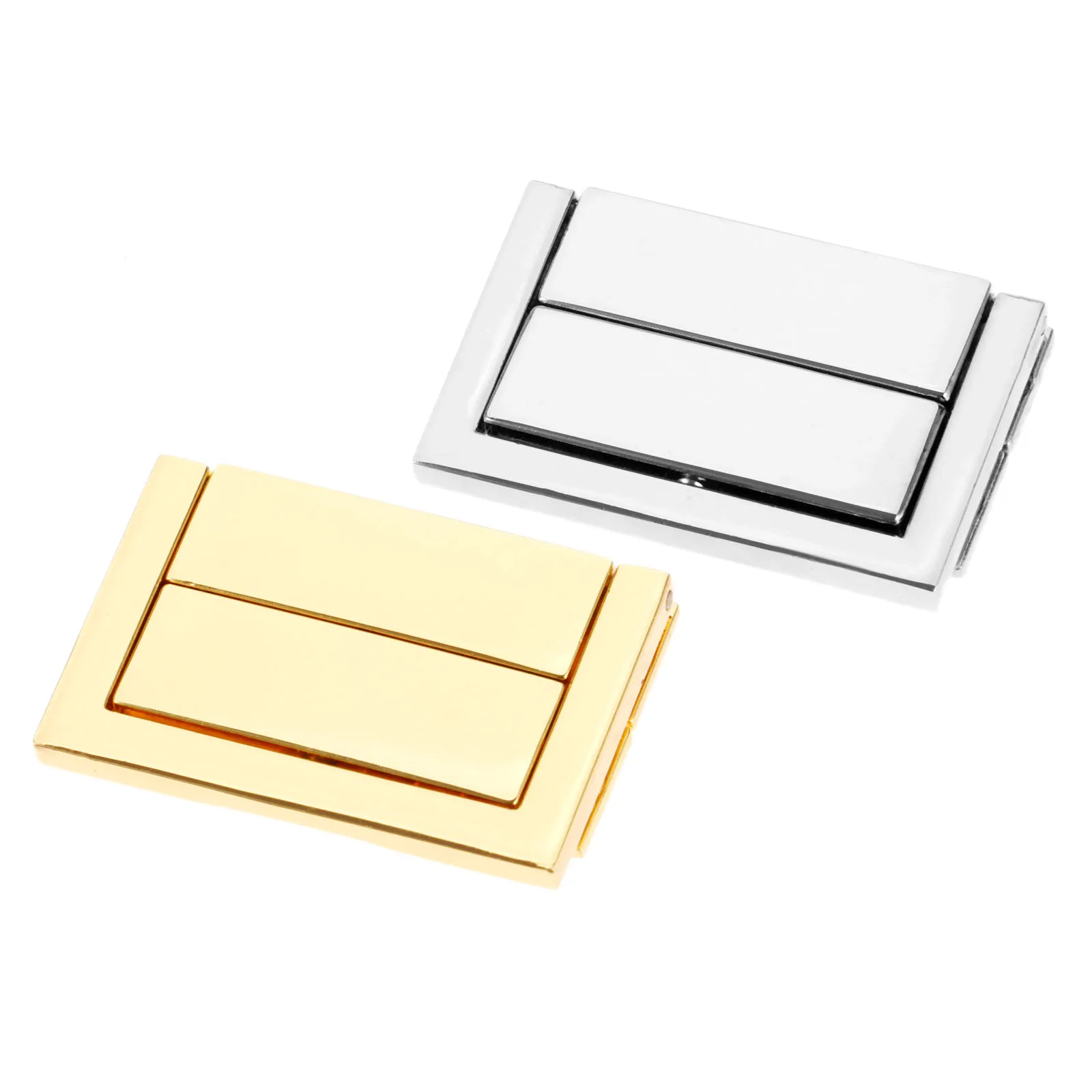 1Pc 48*30mm Jewelry Chest Gift Wine Wooden Box Case Toggle Latch Suitcase Hasp Leather Bag Handbag Purse Closure Lock with Screw