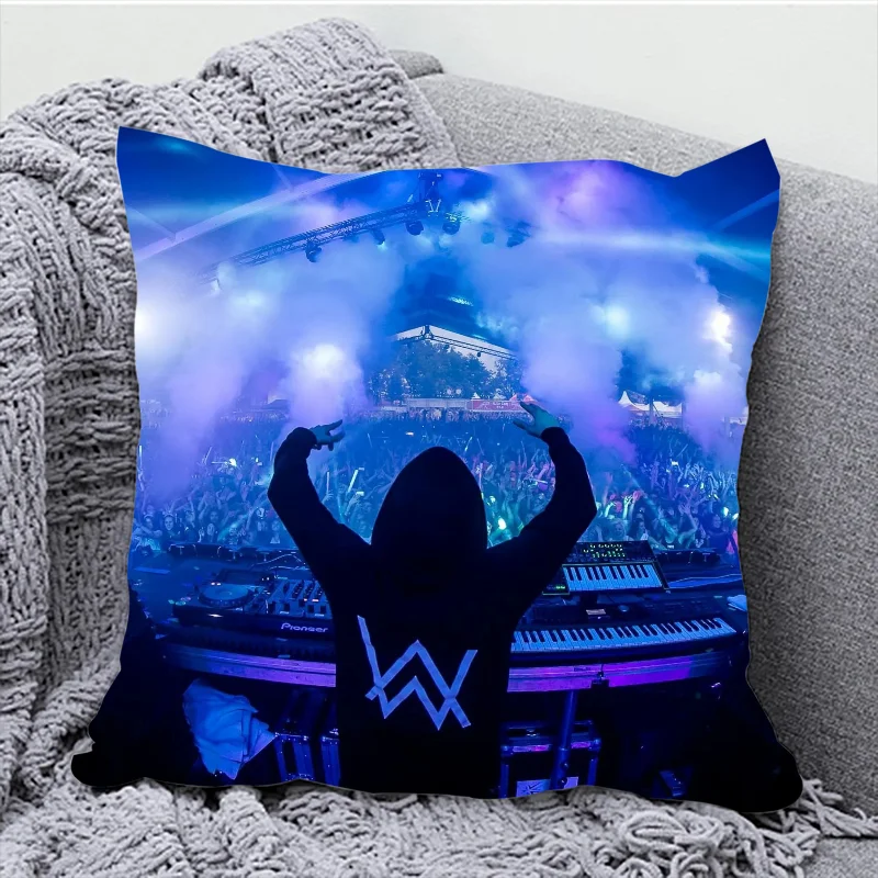 

Alan Olav Walker Body Pillow Cover 40x40 Throw Pillows Decorative Cushions for Sofa Fall Decor Pillowcase Cushion Covers Anime