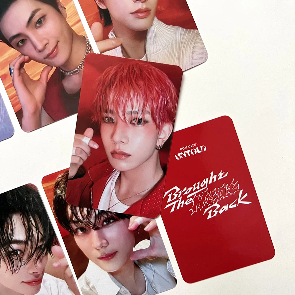 Kpop Boys Idol World Tour Album Lomo Card Photocards XO Only If You Say Yes Fans Collection Merch kpop photo cards photo cards